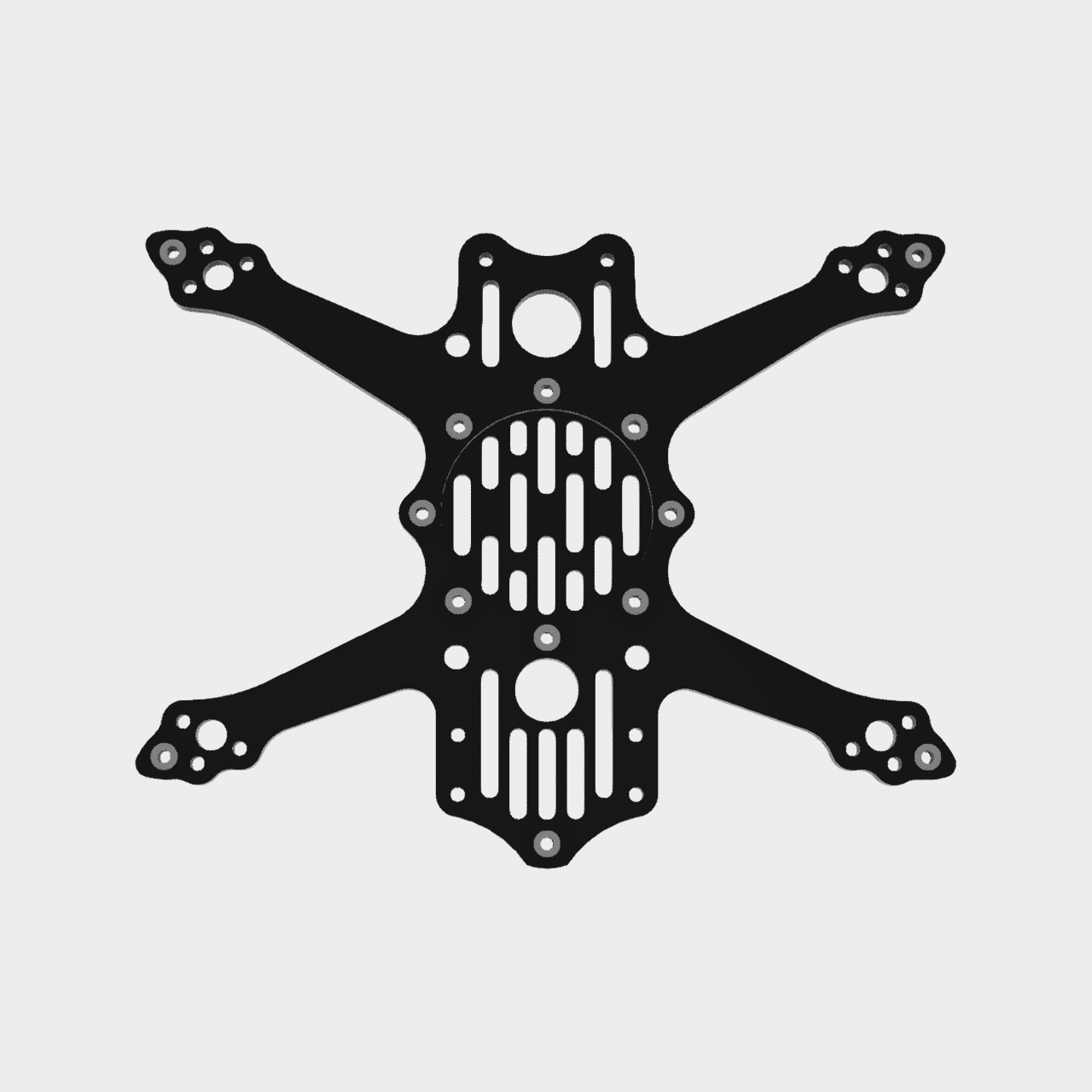 SYNDICA25 Bottom plate 2.5inch 2mm/3mm V3.1