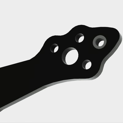 SYNDICA20 Bottom plate 2inch 2mm V3.1